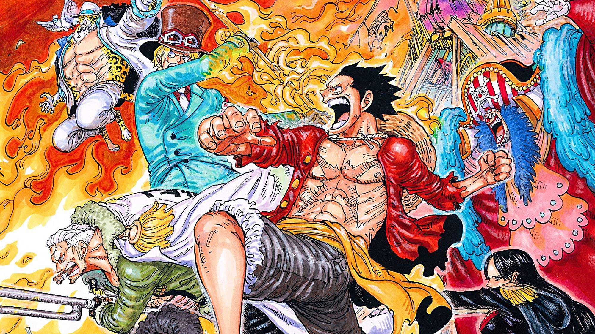 What manga chapter is the One Piece anime on?: Conversion